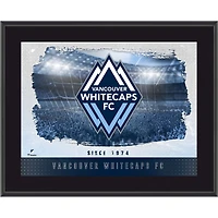 Vancouver Whitecaps FC 10.5" x 13" Sublimated Horizontal Team Logo Plaque