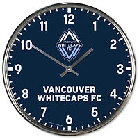 WinCraft Vancouver Whitecaps FC Horloge murale chromée