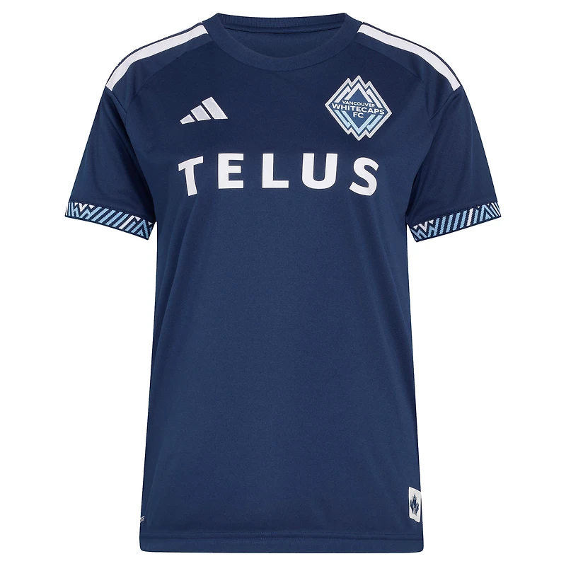 Women's adidas Deep Sea Blue Vancouver Whitecaps FC 2026 The Coastal Jersey Replica