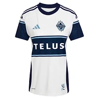 Maillot réplique de joueur The Peak 2025 des Vancouver Whitecaps FC pour femme adidas Samuel Adekugbe blanc