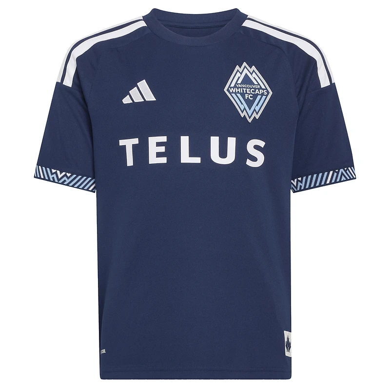 Youth adidas Andrés Cubas Blue Vancouver Whitecaps FC  The Coastal Jersey Replica