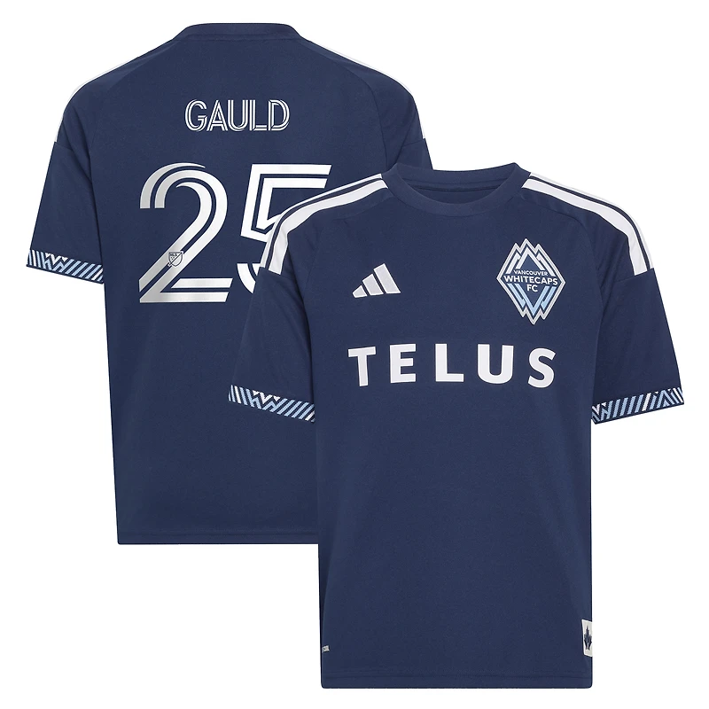 Youth adidas Ryan Gauld Blue Vancouver Whitecaps FC  The Coastal Jersey Replica