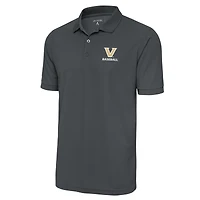 Polo piqué Legacy pour homme, couleur charbon Antigua, Vanderbilt Commodores, grandes tailles