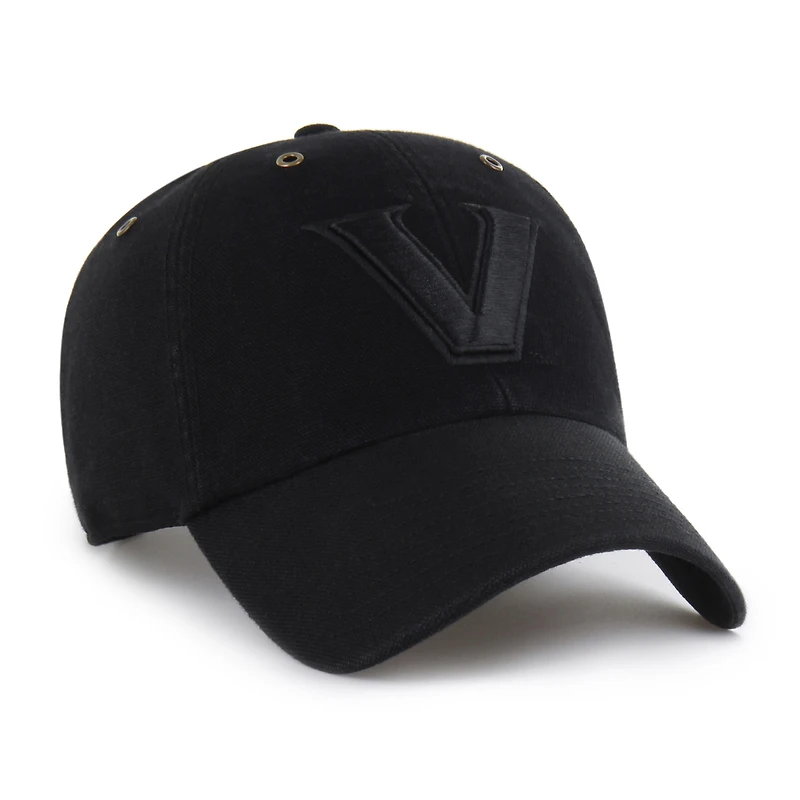 Men's Carhartt x '47 Black Vanderbilt Commodores Clean Up Adjustable Hat