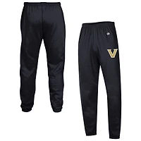 Pantalon de survêtement Champion noir Vanderbilt Commodores Powerblend à bande polaire pour homme