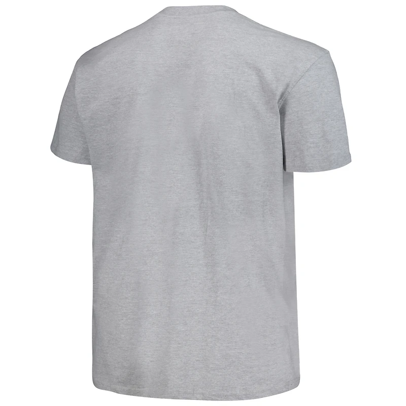 T-shirt Champion gris Vanderbilt Commodores Big & Tall Circle Logo pour hommes