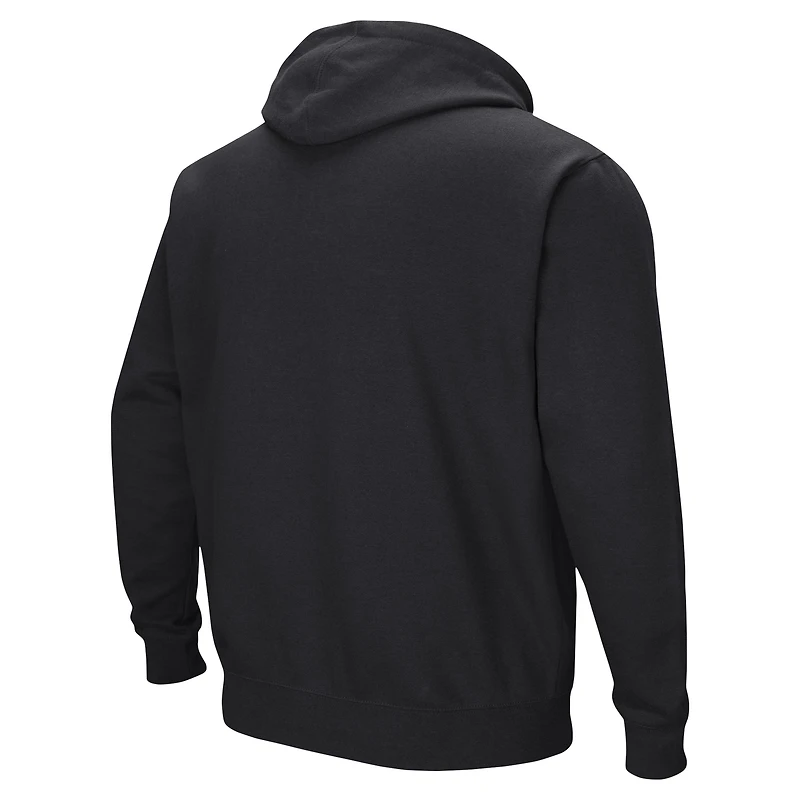 Men's Colosseum  Black Vanderbilt Commodores Arch & Logo Pullover Hoodie