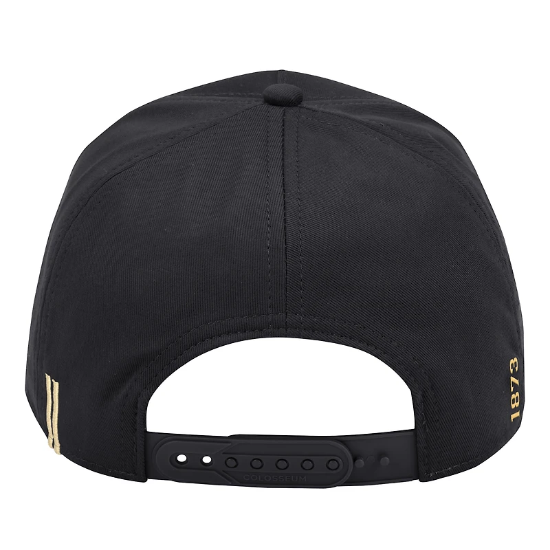 Casquette ajustable noire Colosseum Vanderbilt Commodores Hits the Road Podium pour homme