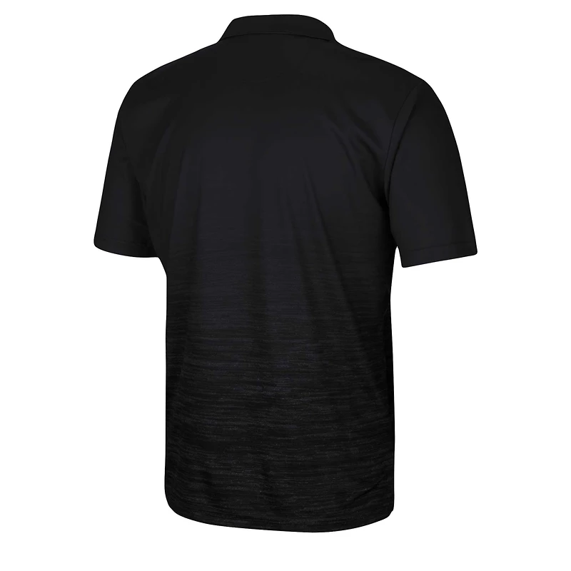Men's Colosseum  Black Vanderbilt Commodores Marshall Polo