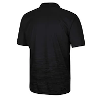 Men's Colosseum  Black Vanderbilt Commodores Marshall Polo