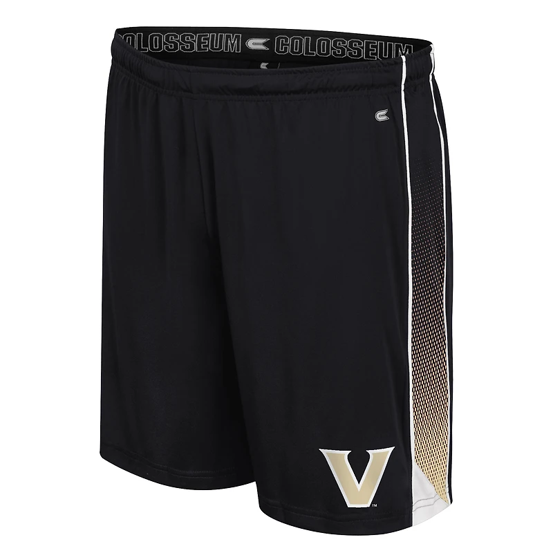 Short en ligne Colosseum noir Vanderbilt Commodores pour hommes