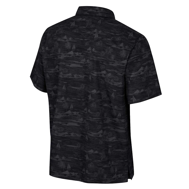 Chemise boutonnée Ozark Colosseum noire Vanderbilt Commodores pour hommes