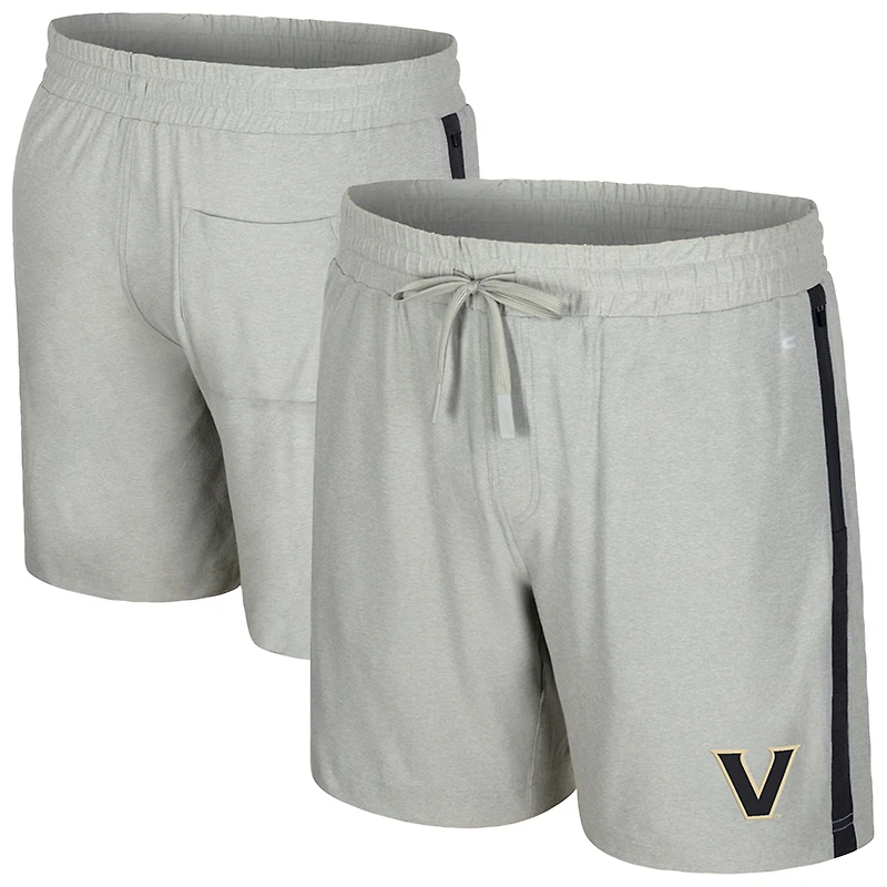 Short Mac Vanderbilt Commodores gris Colosseum pour homme
