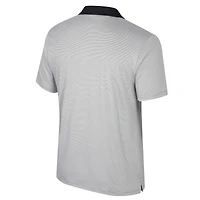 Polo rayé Vanderbilt Commodores Tuck gris Colosseum pour hommes