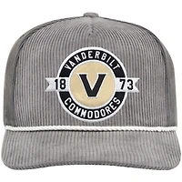 Casquette de camionneur ajustable Colosseum Gray Vanderbilt Commodores Where's My Hat Podium pour homme