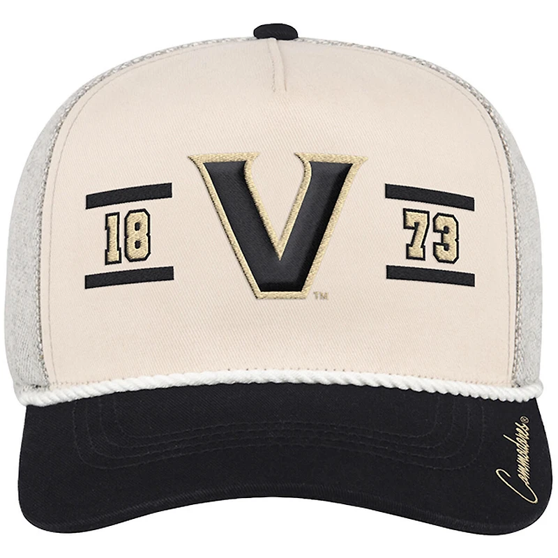 Casquette ajustable Frank Podium pour homme Colosseum Natural Vanderbilt Commodores