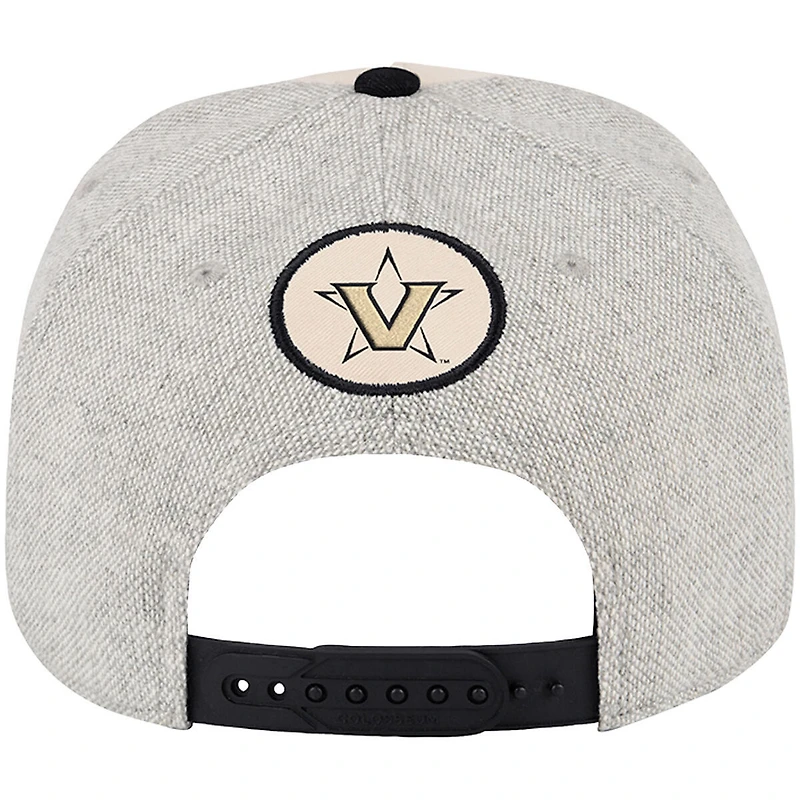 Casquette ajustable Frank Podium pour homme Colosseum Natural Vanderbilt Commodores