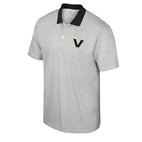 Polo à rayures Colosseum White Vanderbilt Commodores pour homme