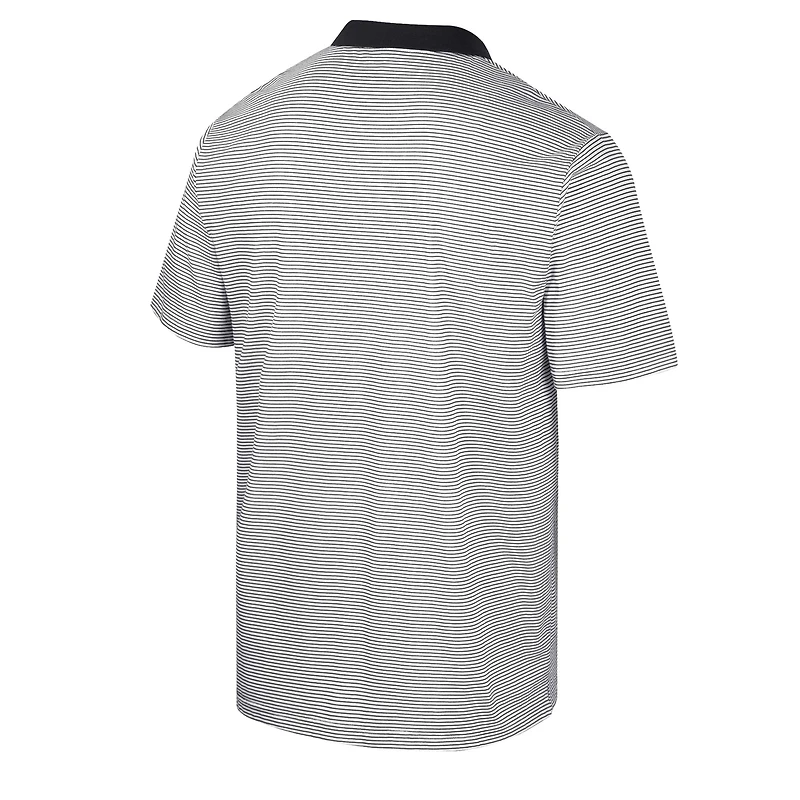 Polo à rayures Colosseum White Vanderbilt Commodores pour homme