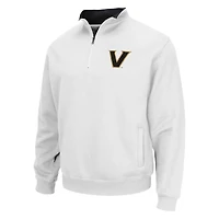 Veste à quart de zip Colosseum White Vanderbilt Commodores Tortugas pour hommes
