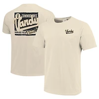 T-shirt de baseball Vanderbilt Commodores pour homme, couleur crème, style rétro, confortable