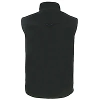 Men's Cutter & Buck Black Vanderbilt Commodores Big Tall Charter Eco Full-Zip Vest