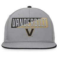 Men's Fanatics Gray Vanderbilt Commodores Duo Snapback Hat