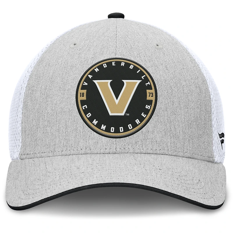 Men's Fanatics  Heather Gray Vanderbilt Commodores Trigger Flex Hat