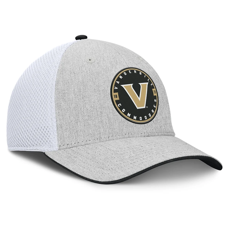 Men's Fanatics  Heather Gray Vanderbilt Commodores Trigger Flex Hat