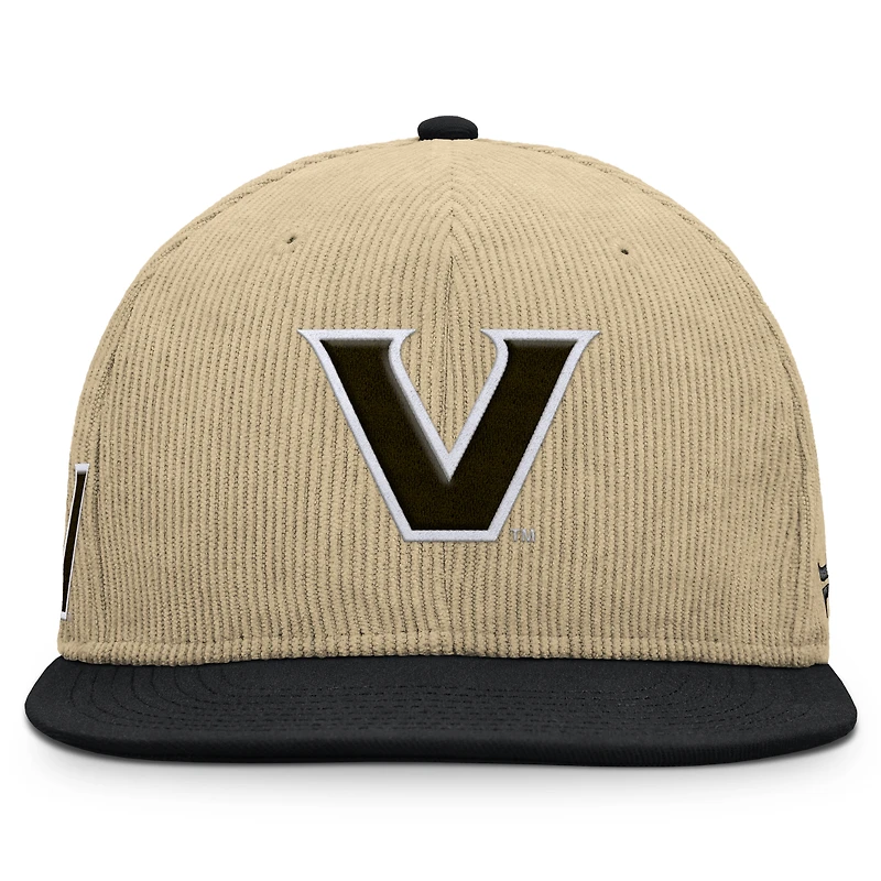 Men's Fanatics Tan Vanderbilt Commodores Catcher Snapback Hat