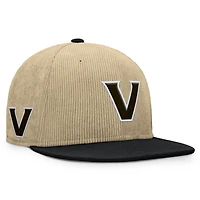 Casquette Snapback Vanderbilt Commodores Fanatics pour homme, couleur tan