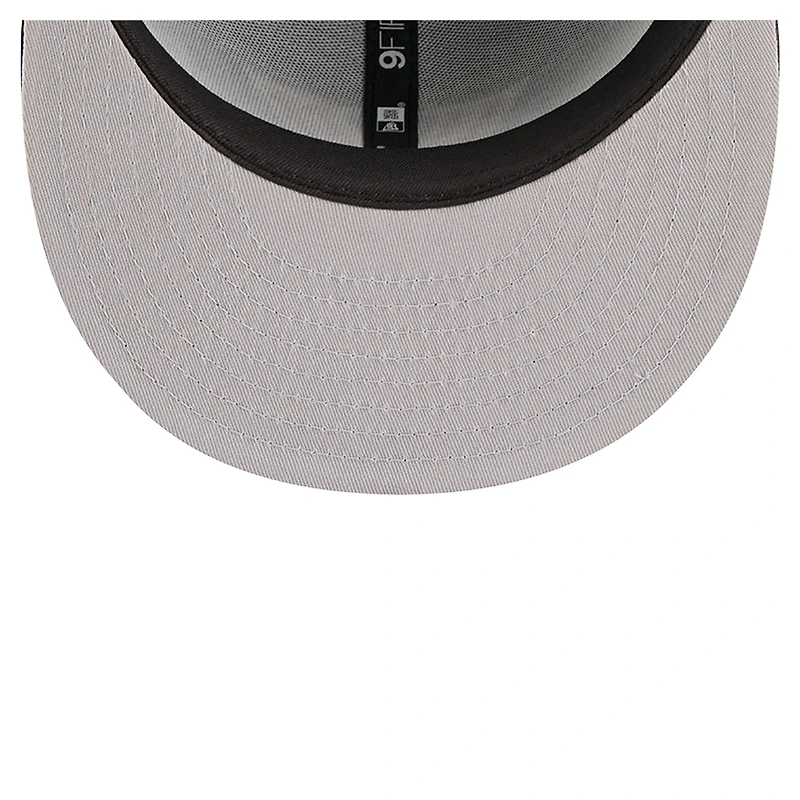 Men's New Era  Black Vanderbilt Commodores Team 9FIFTY Snapback Hat