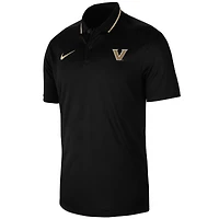 Men's Nike  Black Vanderbilt Commodores 2023 Sideline Coaches Performance Polo