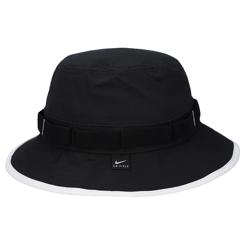 Men's Nike Black Vanderbilt Commodores 2024 Sideline Apex Performance Boonie Bucket Hat
