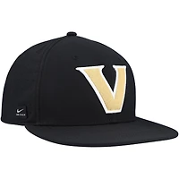 Casquette de baseball Nike Vanderbilt Commodores 2025 True Performance noire pour homme