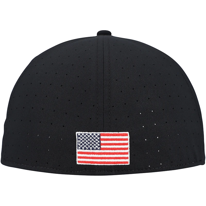 Casquette de baseball Nike Vanderbilt Commodores 2025 True Performance noire pour homme