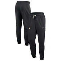 Men's Nike Black Vanderbilt Commodores 2025 Sideline Standard Issue Dri-FIT Taper Sweatpants