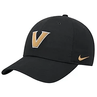 Casquette ajustable Nike Vanderbilt Commodores 2026 Sideline Club noire pour homme