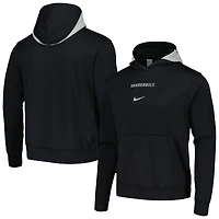 Men's Nike Black Vanderbilt Commodores Basketball Spotlight Performance Pullover Hoodie