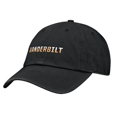 Men's Nike Black Vanderbilt Commodores Club Adjustable Hat