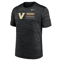 Men's Nike Black Vanderbilt Commodores Velocity Dri-FIT T-Shirt