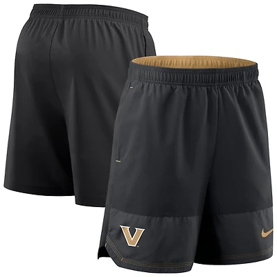 Men's Nike Black Vanderbilt Commodores Woven Dri-FIT Shorts