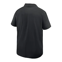 Men's Nike Black Vanderbilt Commodores Woven Polo