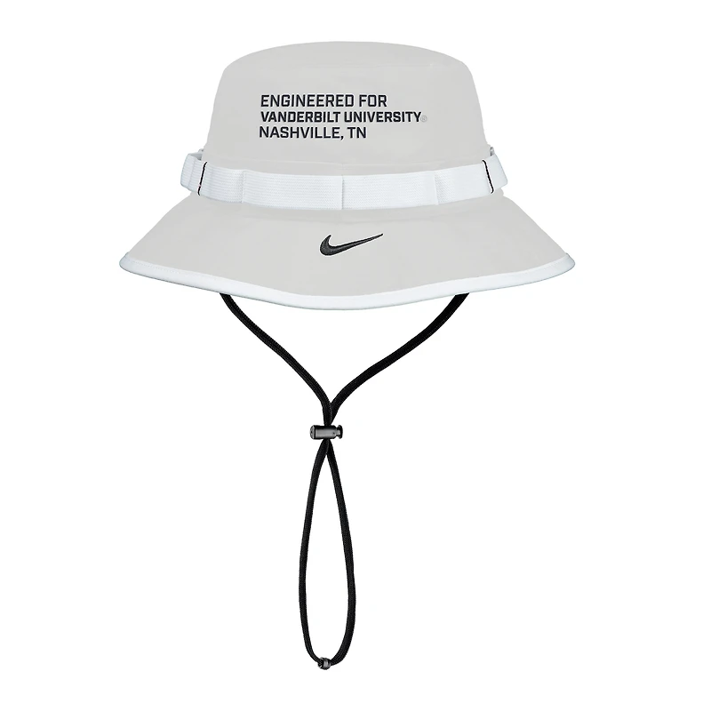 Bob Nike gris Vanderbilt Commodores 2025 On-Field Boonie Performance pour homme