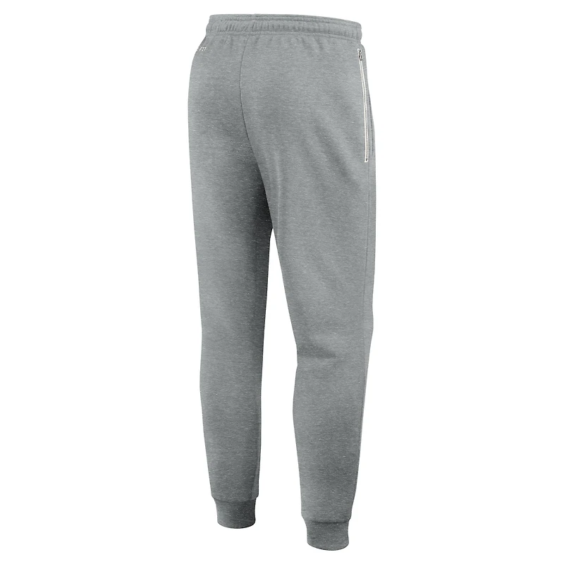 Pantalon de survêtement Nike d'entraînement basketball Dri-FIT pour homme, gris chiné, des Commodores Vanderbilt