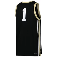 Maillot de basket-ball réplique Nike #1 Vanderbilt Commodores noir pour homme