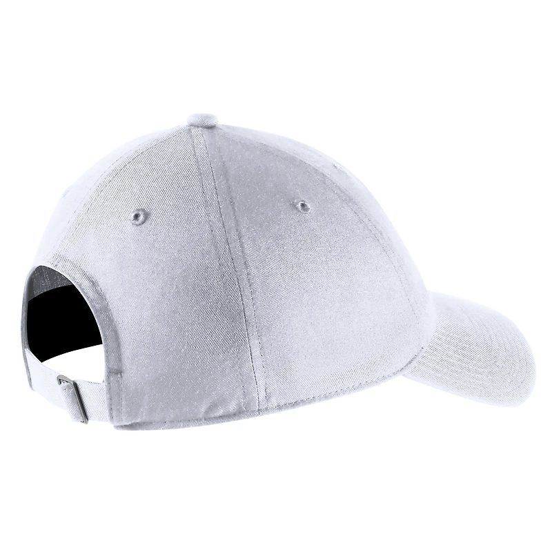 Casquette réglable Nike Vanderbilt Commodores Vault Campus blanche pour homme