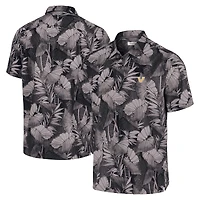 Chemise boutonnée noire pour homme Tommy Bahama Vanderbilt Commodores Coast Nuevo Fronds
