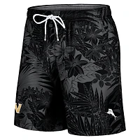 Men's Tommy Bahama Black Vanderbilt Commodores Santiago Palms Board Shorts