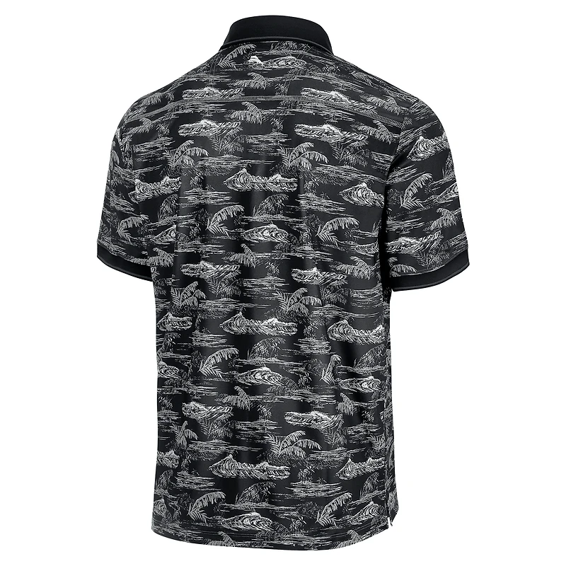 Polo Tommy Bahama noir pour homme Vanderbilt Commodores Sport Bay View IslandZone